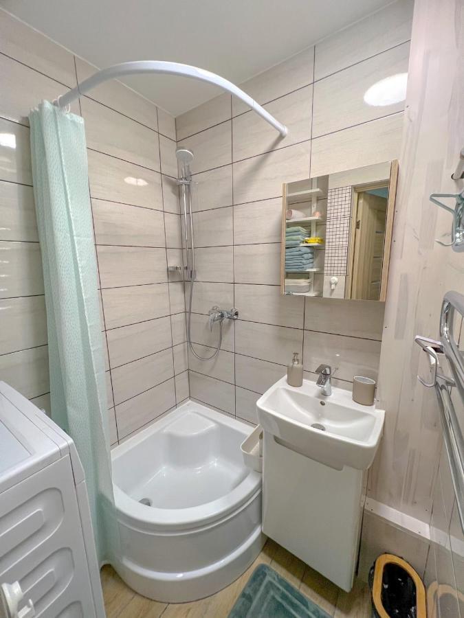 Jaukus, Erdvus, Silti Apartamentai Klaipėda Exteriör bild